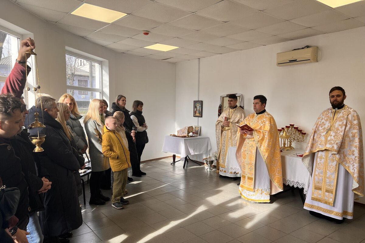 На парафії УГКЦ у Сокирянах вперше відслужили Святу Літургію