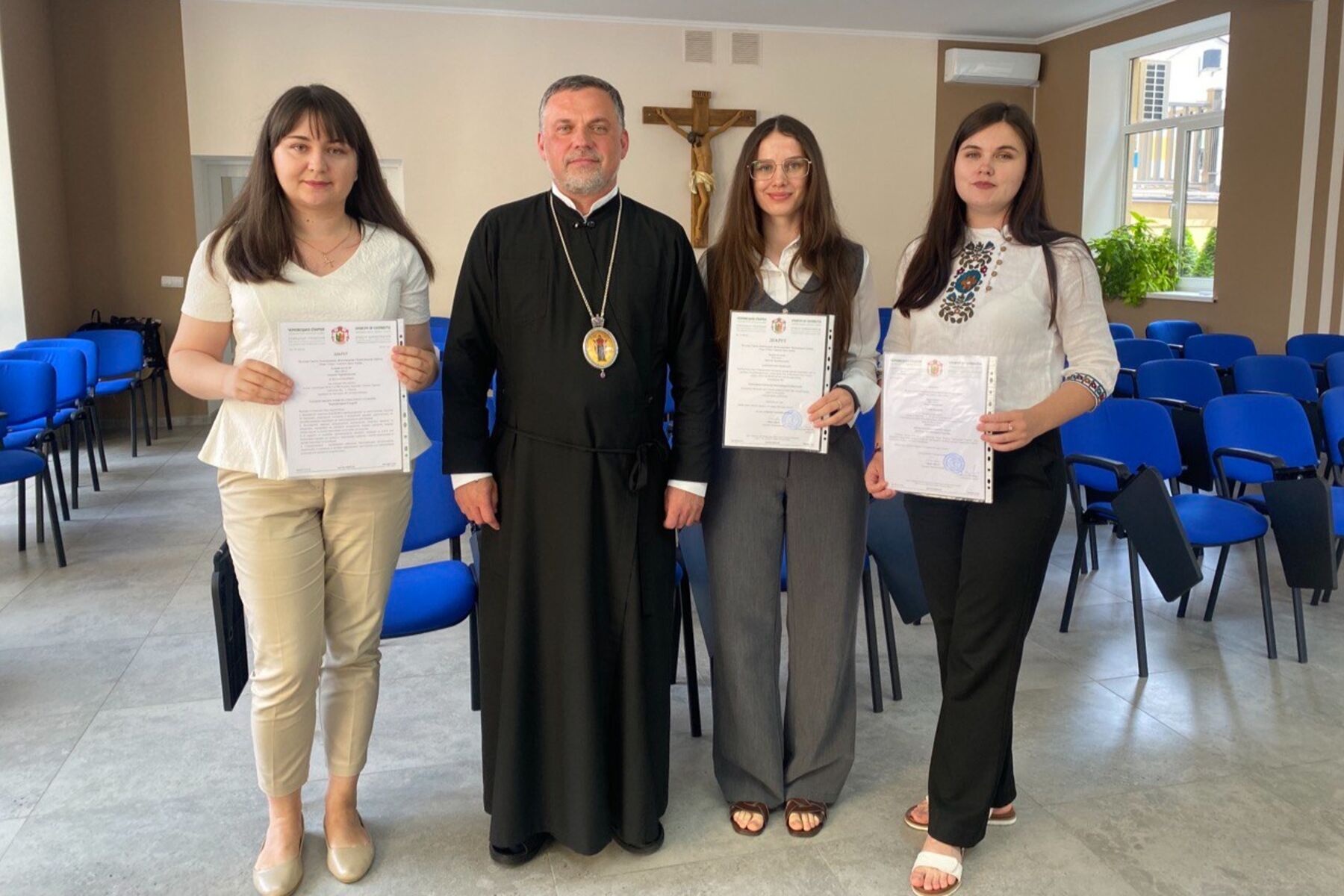Владика Йосафат призначив нових директора «Карітасу» та голову відділу розвитку соціального служіння