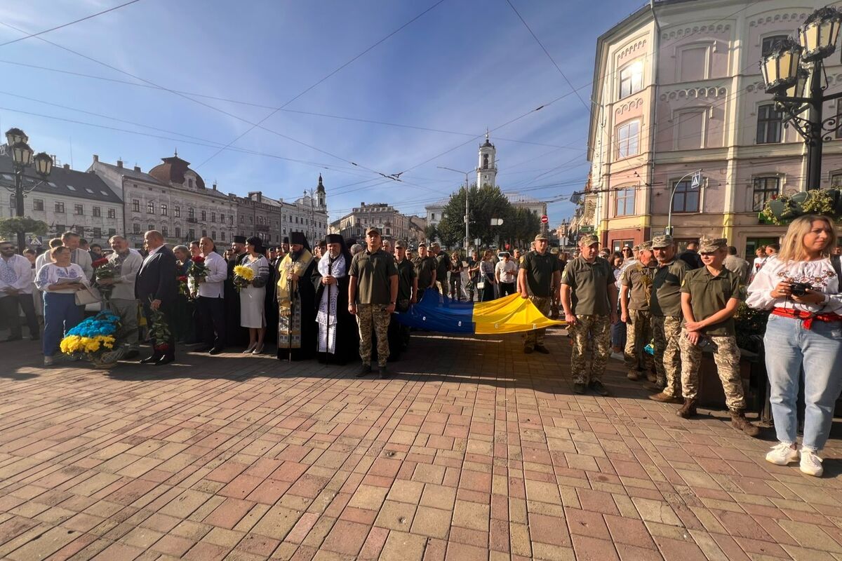 У Чернівцях відзначили День Незалежності України